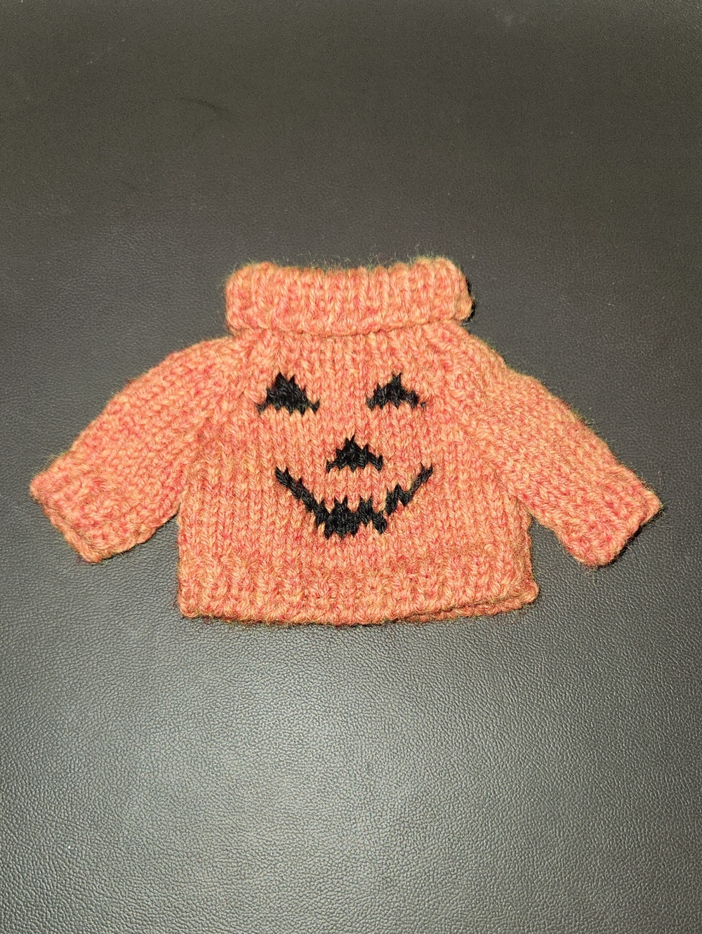 VTG The Boyds Collection Pumpkin Jack-O-Lantern Wool Sweater 1990